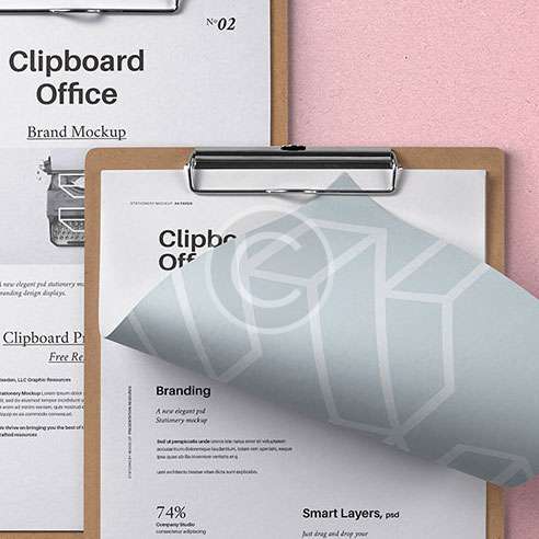 Wooden office clipboard - Image 3